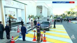 الرئيس السيى يصل مقر انعقاد القمة التنسيقة الثامنة لمنتصف العام للاتحاد الإفريقى