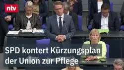 Minister Linnemann plans stricter care ratings and higher out-of-pocket costs; the SPD opposes it...