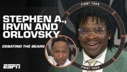 Stephen A., Michael Irvin & Dan O ANSWER ➡️ How SCARY are Caleb Williams & the Bears? 😱 | First Take